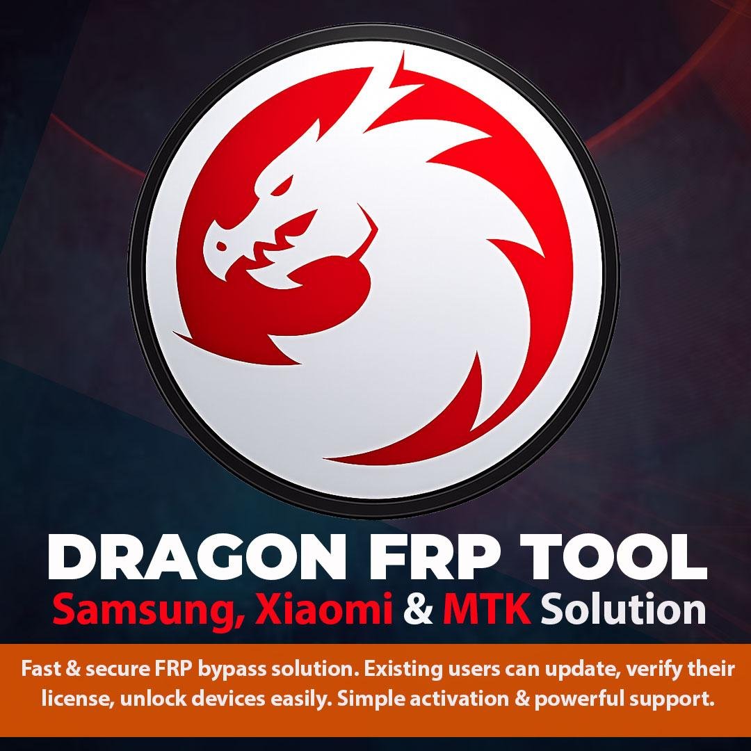 Dragon Frp Tool Credit Any Qnt [OLD/EXISITNG USER] Samsung Xiaomi / Vivo / Realme /Infinix ONLY Mtk