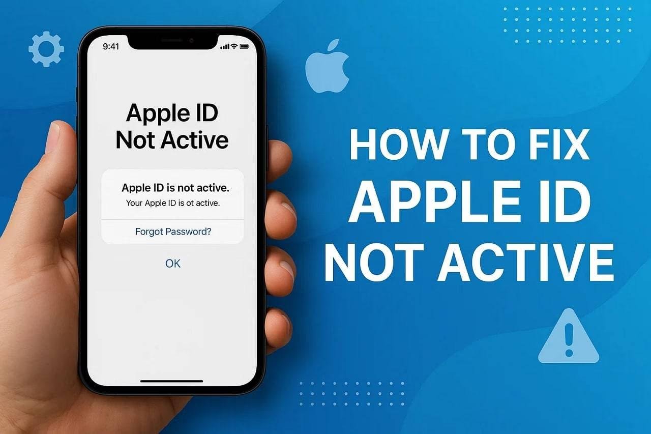 Fix Error Apple ID This Not Active 