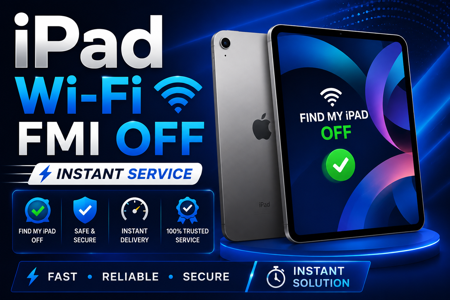 iPad mini 5  WIFI [FMI OFF PERMANANTLY]